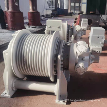 Hydraulic winch with excellent safety performance